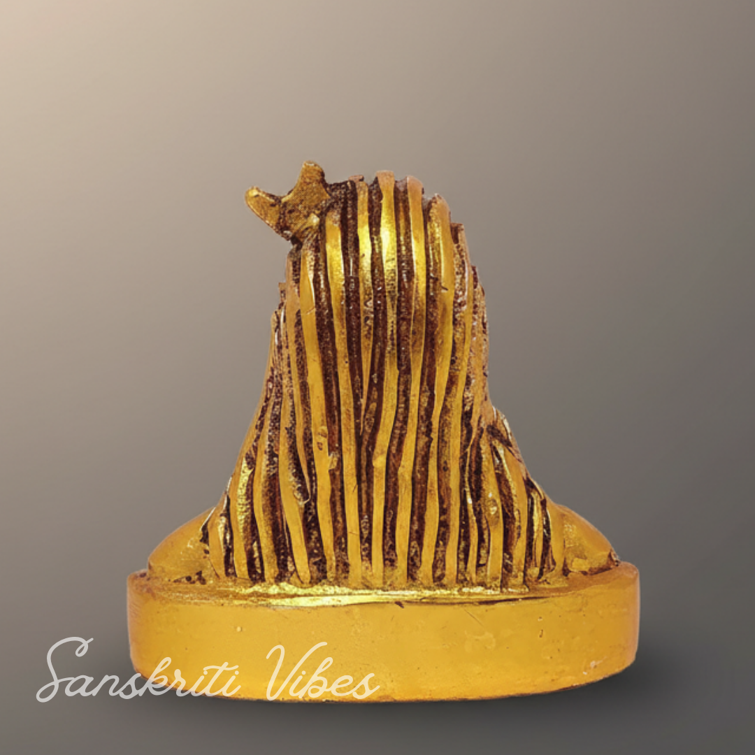 Adiyogi Shiva Metal Statue for Car Dashboard Desk Mandir Meditation Spiritual Home Decor Showpiece Handcrafted