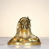 Adiyogi Shiva Metal Statue Murti for Car Dashboard Desk Mandir Meditation Spiritual Home Decor Showpiece