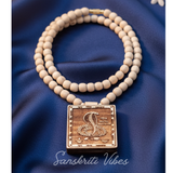 Goga Maharaj with Gorakh Nath Ji Double Sided Tulsi Mala – Sacred 108 Beads for Devotion and Protection