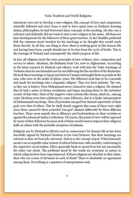 Vedic Tradition & World Religions - Retail Maharaj