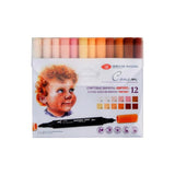 Sonnet Alcohol Based Markers Set of 12 for Sketching Illustration and Comics - Retail Maharaj