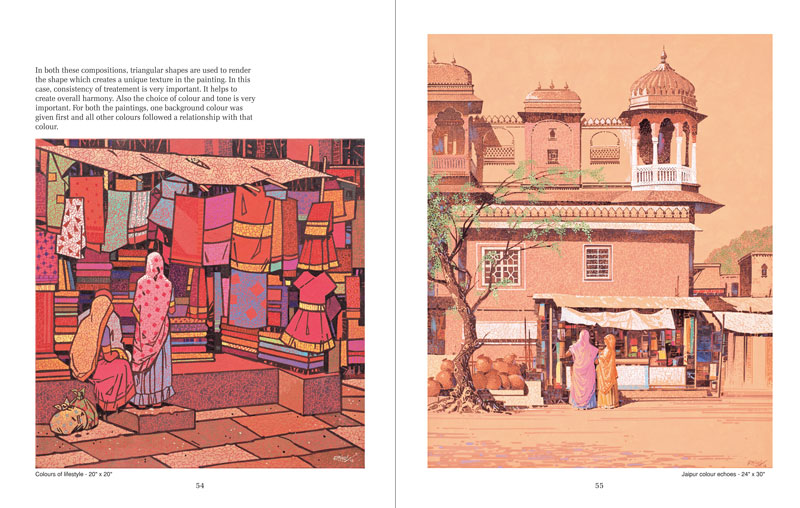 Acrylic Explorations Acrylic Painting Techniques Book by Rahul Deshpande - Retail Maharaj