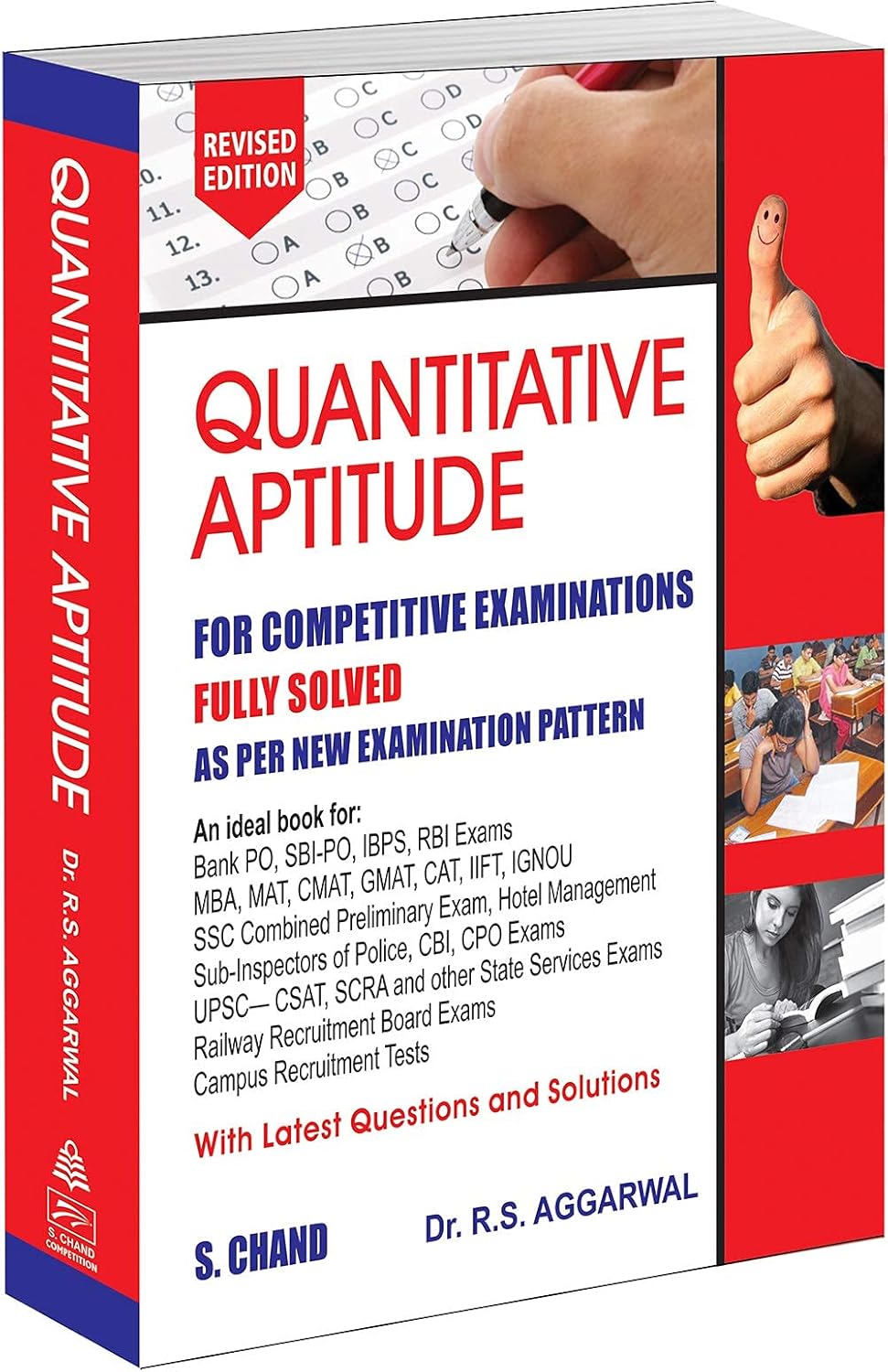 Quantitative Aptitude: For Competitine Examinations Fully Solved As Per New Examination Pattern - Retail Maharaj