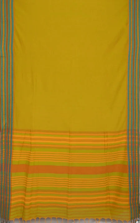 Begumpuri Cotton Saree – Green - Retail Maharaj