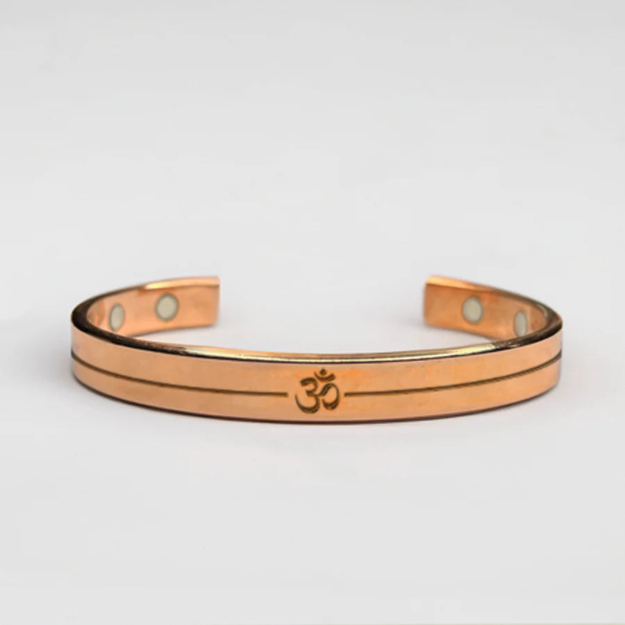 Copper Accessories - Om Bracelet (Narrow)