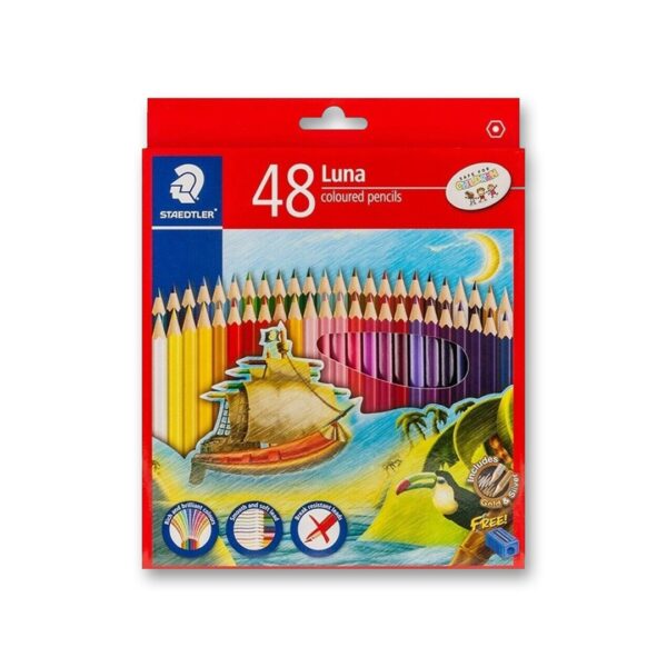 Staedtler Luna Colour Pencils Set for Kids Students and Artists - Retail Maharaj