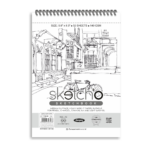 Anupam Sketch-O Spiral Drawing Book Soft Cover 140 GSM - Retail Maharaj