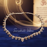 Hare Krishna Maha Mantra Small Leaf Mala – Premium Quality