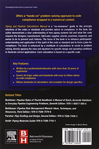 Piping and Pipeline Calculations Manual: Construction, Design Fabrication and Examination - Retail Maharaj