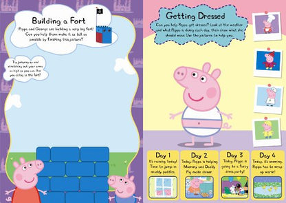 PEPPA PIG : PEPPA AND GEORGES WIPE - CLEAN ACTIVITY BOOK