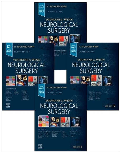 YOUMANS AND WINN NEUROLOGICAL SURGERY WITH ACCESS CODE 8ED 4 VOL SET (HB 2023) - Retail Maharaj