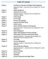 Operations and Supply Chain Management, 10ed, An Indian Adaptation