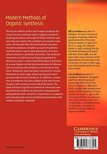 Modern Methods of Organic Synthesis
