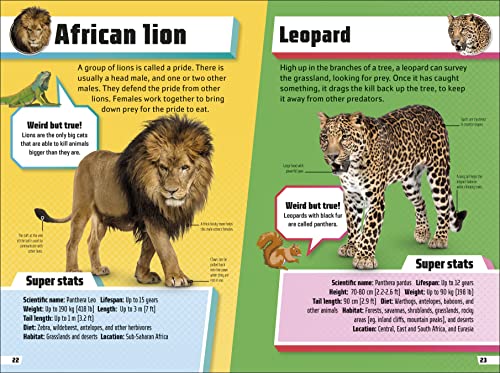 Animal Ultimate Handbook: The Need-to-Know Facts and Stats on More Than 200 Animals