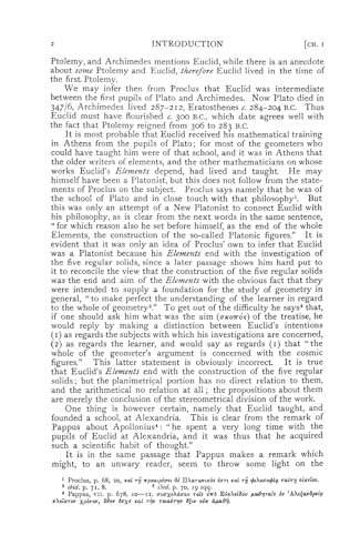 The Thirteen Books of the Elements, Vol. 1