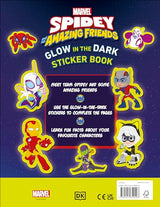 Marvel Spidey and His Amazing Friends Glow in the Dark Sticker Book: With More Than 100 Stickers