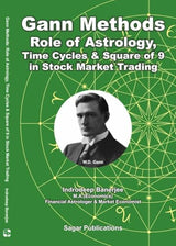 Gann Methods Role of Astrology, Time Cycles & Square of 9 in Stock Market Trading The Original Book By Indrodeep Banerjee M.A.(Economics) - (English Version) - Retail Maharaj