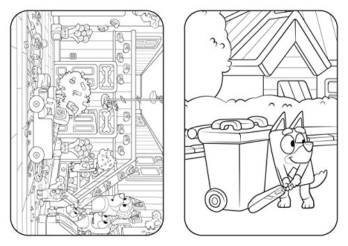 Bluey: Fun and Games: A Colouring Book: Official Colouring Book