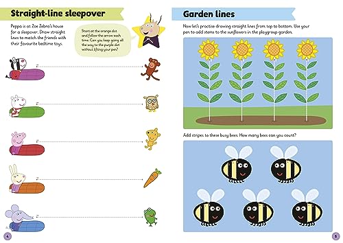 Learn with Peppa: Pen Control wipe-clean activity book