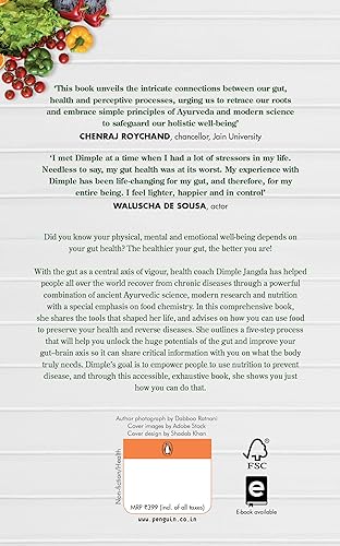 Heal Your Gut, Mind & Emotions: 5 Steps to Reset Your Health with Ayurveda and Food Chemistry - Retail Maharaj