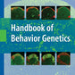 Handbook of Behavior Genetics