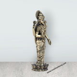 Vishnu Murti - 6 x 2.25 Inches | Brass Vishnu Idol/ Lord Vishnu Murti Statue for Pooja/ 245 Gms Approx - Retail Maharaj