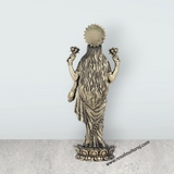 Vishnu Murti - 6 x 2.25 Inches | Brass Vishnu Idol/ Lord Vishnu Murti Statue for Pooja/ 245 Gms Approx - Retail Maharaj