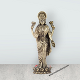 Vishnu Murti - 6 x 2.25 Inches | Brass Vishnu Idol/ Lord Vishnu Murti Statue for Pooja/ 245 Gms Approx - Retail Maharaj