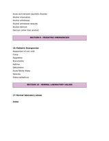 Common Medical Emergencies