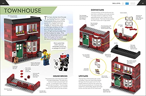 How to Build LEGO Houses: Go on a Journey to Become a Better Builder (DK Bilingual Visual Dictionary)