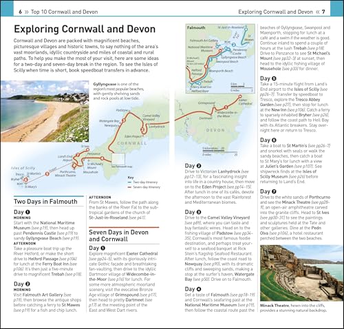 DK Top 10 Cornwall and Devon