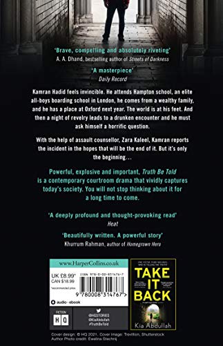 Truth Be Told: the most suspenseful, gritty and nail-biting crime legal thriller of 2020