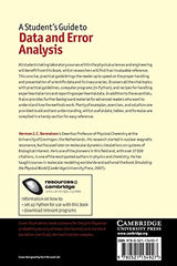 A STUDENTS GUIDE TO DATA AND ERROR ANALYSIS