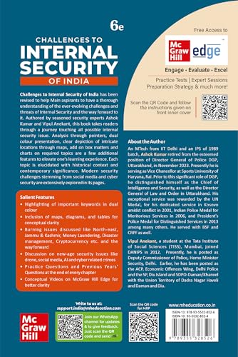 (Old Edition) Challenges to Internal Security of India, 6e - Retail Maharaj