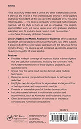 Linear Algebra and Matrix Analysis for Statistics (Chapman & Hall/CRC Texts in Statistical Science) - Retail Maharaj