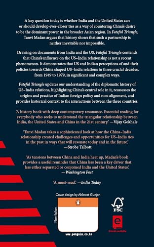 Fateful Triangle: How China Shaped US-India Relations During the Cold War - Retail Maharaj
