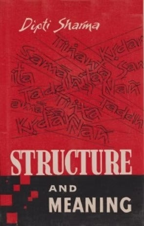 STRUCTURE AND MEANING - Retail Maharaj