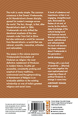 A Restatement of Religion: Swami Vivekananda and the making of Hindu Nationalism [English] - Retail Maharaj
