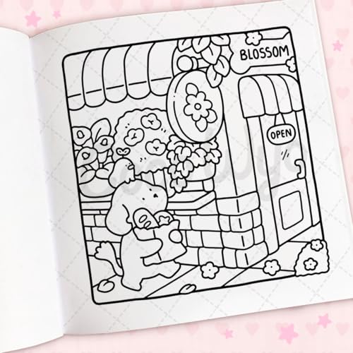 Cozy Cuties: A Cute and Comfy Colouring Book for All Ages (Coco Wyo)
