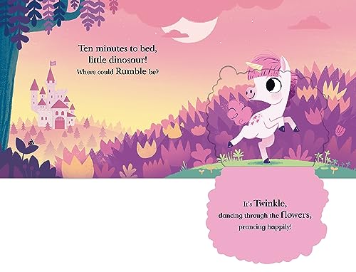 Ten Minutes to Bed: Where's Little Dinosaur?: A magical lift-the-flap book