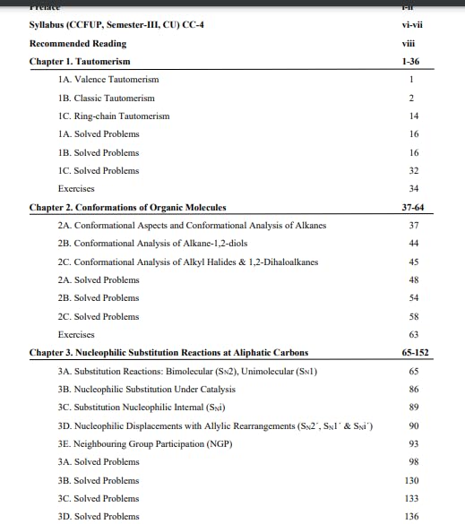 The Organic Chemistry Lifesaver 3 Semester 3 NEP - Retail Maharaj