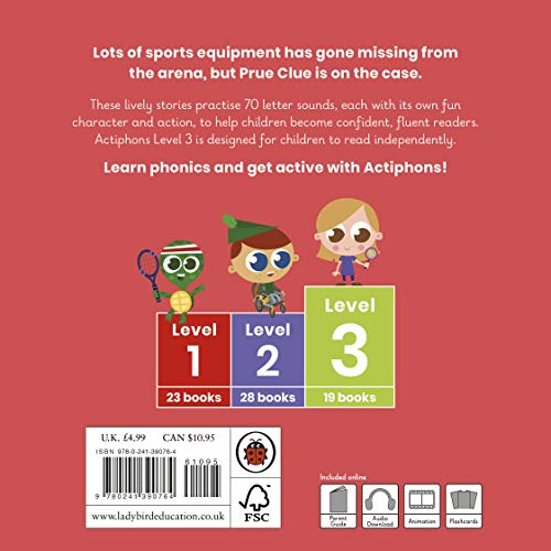 Actiphons Level 3 Book 7 Prue Clue: Learn phonics and get active with Actiphons!