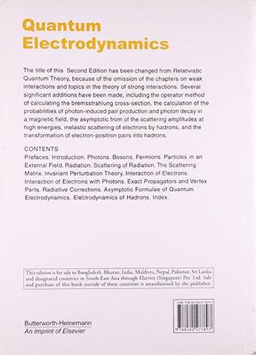 Course Of Theoretical Physics Vol 4 Quantum Electrodynamics 2Ed (Pb 2020) - Retail Maharaj