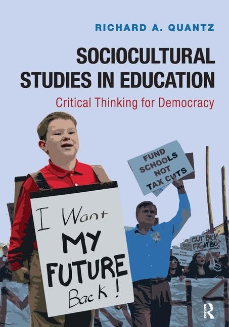 Sociocultural Studies in Education: Critical Thinking for Democracy - Retail Maharaj