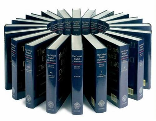 The Oxford English Dictionary: 20 Volume Set (Oxford English Dictionar