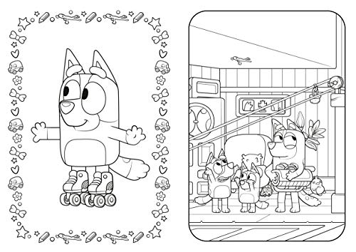 Bluey: Fun and Games: A Colouring Book: Official Colouring Book