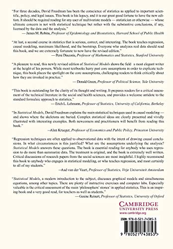 Statistical Models: Theory and Practice