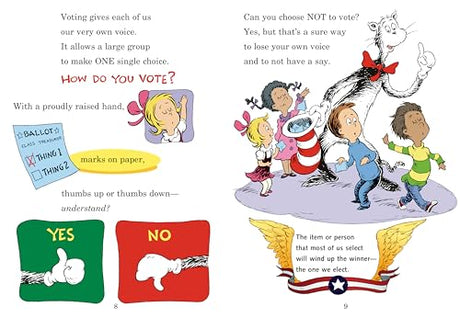 One Vote, Two Votes, I Vote, You Vote (Cat in the Hat's Learning Library) - Retail Maharaj
