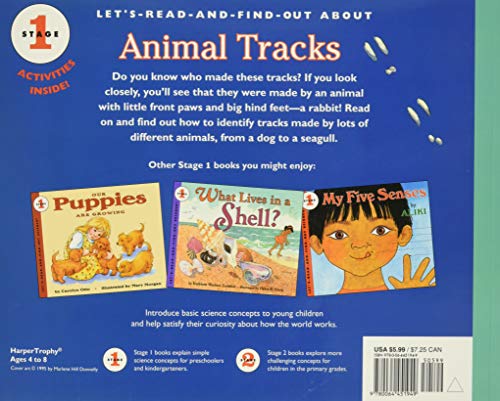 Big Tracks, Little Tracks: Let's Read and Find out Science - 1