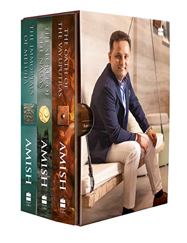 The Shiva Triology Boxset of 3 Books (Perfect Gift for this Festive Season) : The Immortals of Meluha, The Secret of The Nagas, The Oath of The Vayuputras) - Retail Maharaj